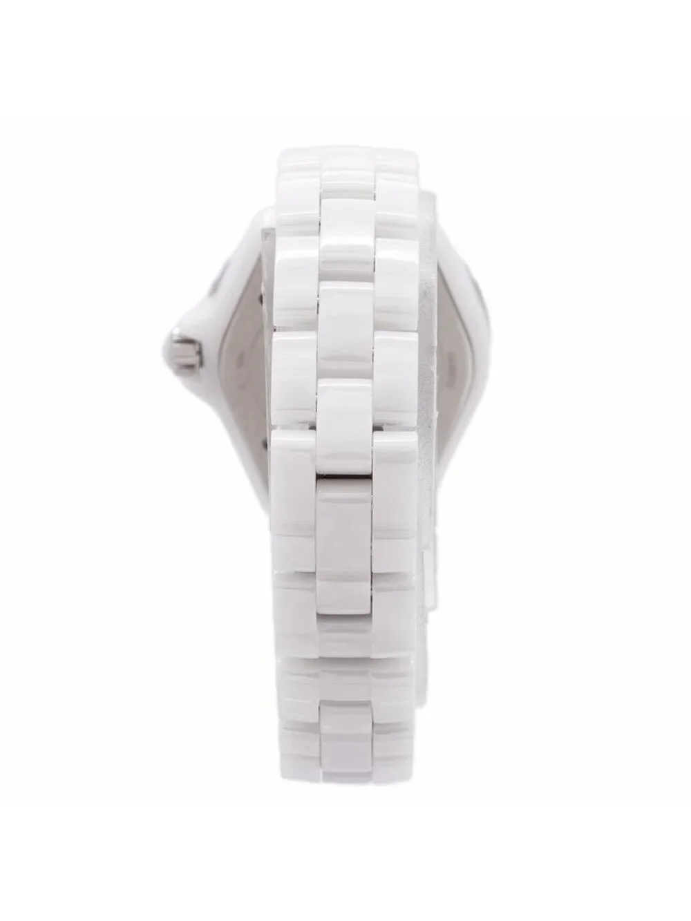 Chanel Diamond White Dial Watch